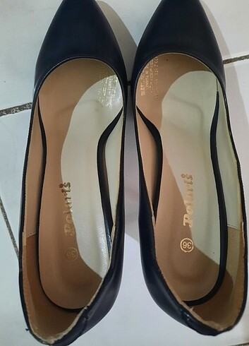 36 Beden siyah Renk Polaros 36 no stiletto