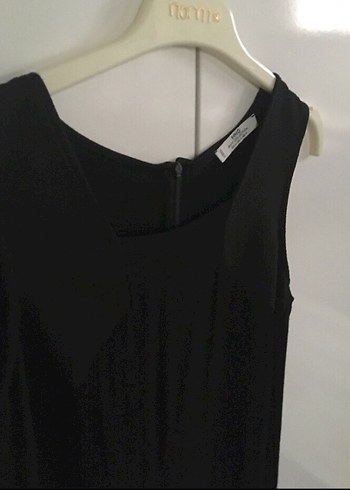 Mango Siyah Midi Kalem Elbise - Görsel 5