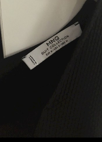 Mango Siyah Midi Kalem Elbise - Görsel 3