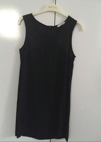 Mango Siyah Midi Kalem Elbise - Görsel 2