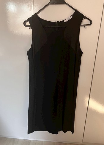 Mango Siyah Midi Kalem Elbise - Görsel 6