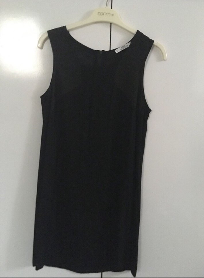 Mango Siyah Midi Kalem Elbise - Görsel 2