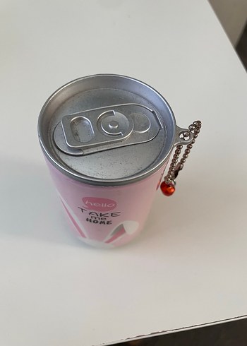 Pembe Zincirli Retro Anahtarlık ıslak mendil - Görsel 5