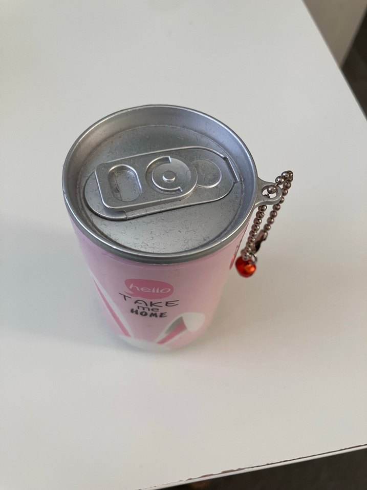 Pembe Zincirli Retro Anahtarlık ıslak mendil - Görsel 5