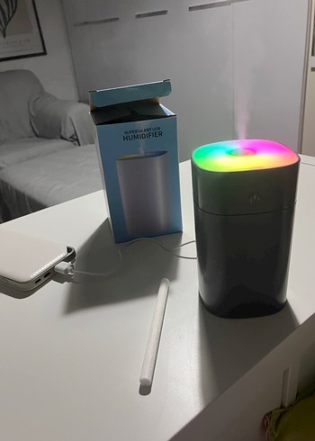 Renkli LED Işıklı USB Nemlendirici - Görsel 7