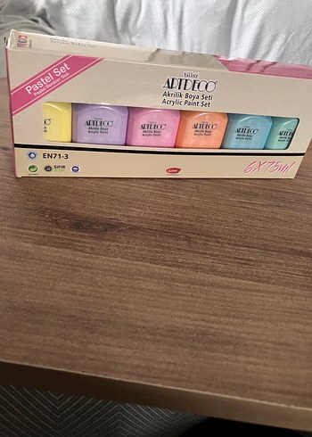 Artdeco Pastel Akrilik Boya Seti 6x75ml - Görsel 4