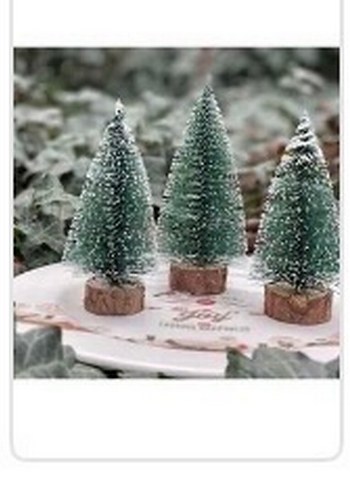 Mini Yılbaşı Ağaçları Seti - Görsel 4