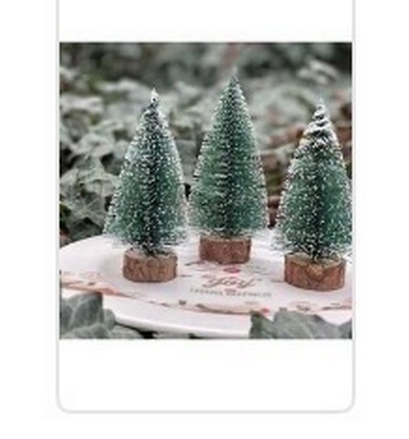 Mini Yılbaşı Ağaçları Seti - Görsel 4