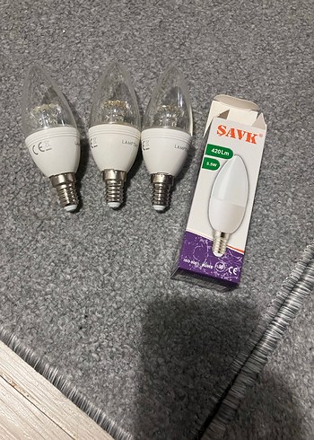 Beyaz Mum Ampul 3'lü Set - Görsel 8