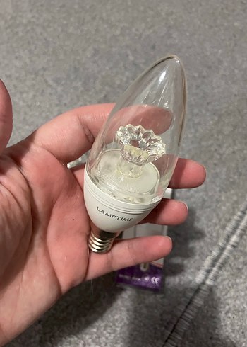 Beyaz Mum Ampul 3'lü Set - Görsel 6