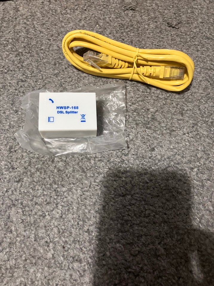 Sarı Ethernet Kablosu ve Adaptör - Görsel 4