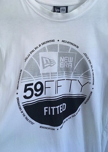 New era Beyaz Baskılı Erkek Tişört - Görsel 2