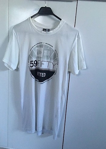 New era Beyaz Baskılı Erkek Tişört - Görsel 6