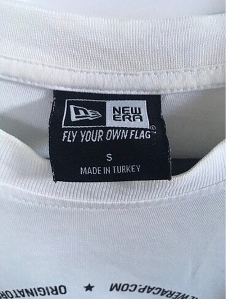 New era Beyaz Baskılı Erkek Tişört - Görsel 3