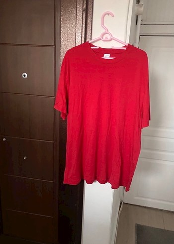 Defacto Kırmızı Erkek Basic Tişört - Görsel 4