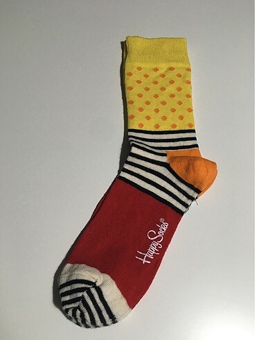 38 Beden çeşitli Renk Happy socks 36-38