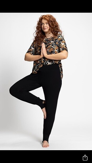 Ulla Popken Yoga Pantolonu