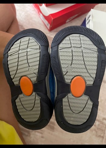 Ceyo Erkek Çocuk Mavi Sıcak Ev Ayakkabısı - Görsel 3