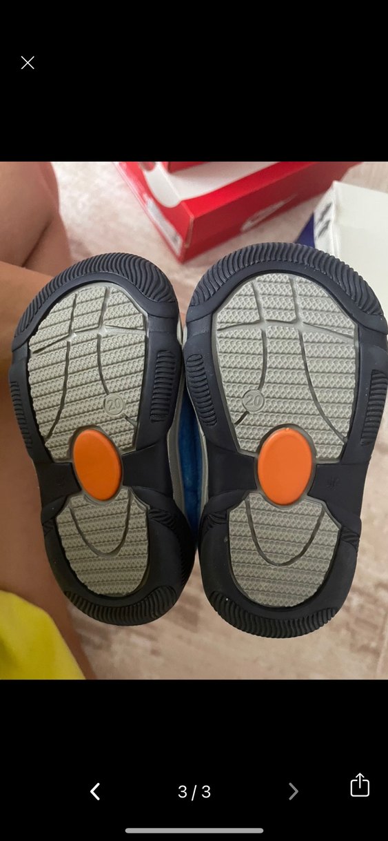 Ceyo Erkek Çocuk Mavi Sıcak Ev Ayakkabısı - Görsel 3