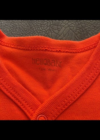 Kırmızı Düğmeli Penye Hırka - Görsel 2