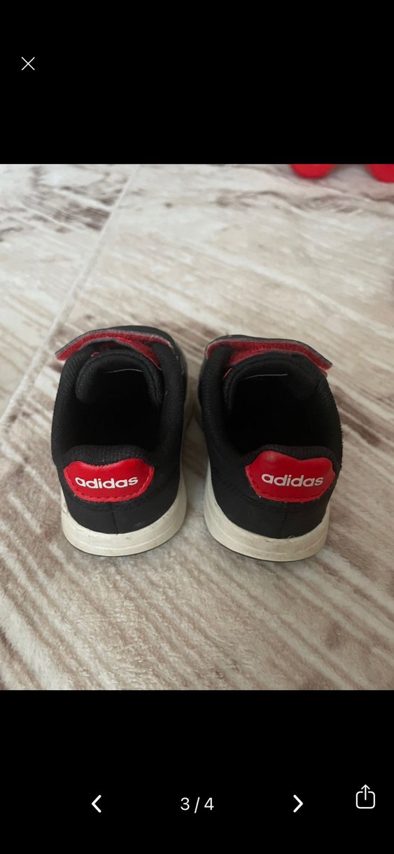 Siyah Çocuk Spor Ayakkabı - Görsel 3