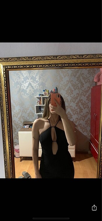 Zara Zara siyah gece elbisesi