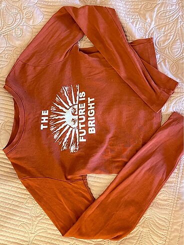 xs Beden Kiremit Crop
