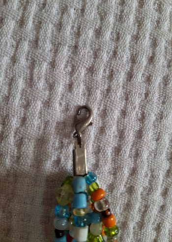 Renkli Boncuklu Uzun Bohem Kolye - Görsel 7