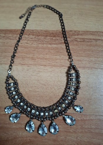 Uzun Boncuklu Bohem Vintage Kadın Kolye - Görsel 5