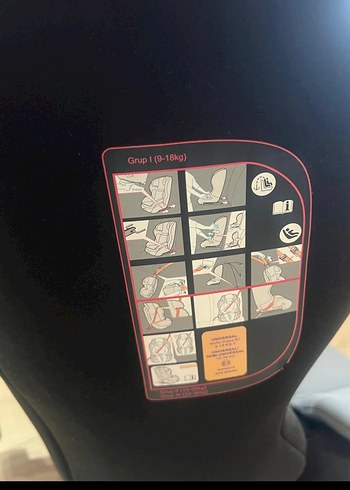 Baby&Plus Gri Çocuk Araç Koltuğu - Görsel 3