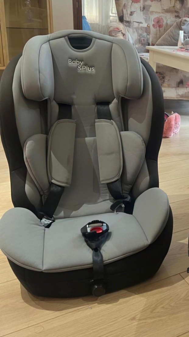 Baby&Plus Gri Çocuk Araç Koltuğu - Görsel 2