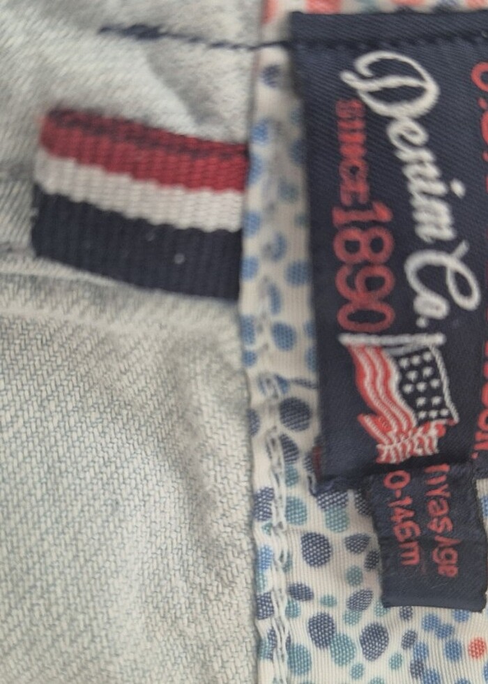 Us polo kız çocuk kot pantolon  - Görsel 4