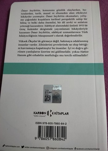 Ömer Seyfettin - Yüksek Ökçeler Romanı - Görsel 2