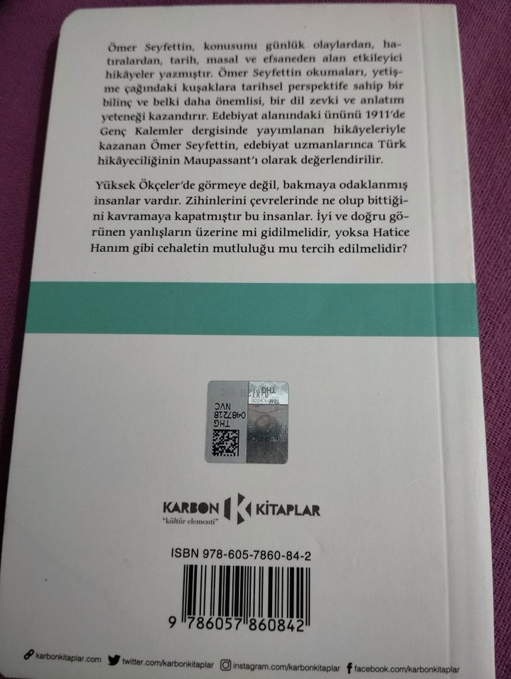 Ömer Seyfettin - Yüksek Ökçeler Romanı - Görsel 2