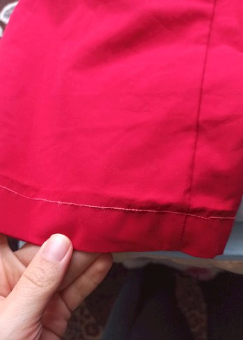 Kadın Kırmızı Kapri - Görsel 5