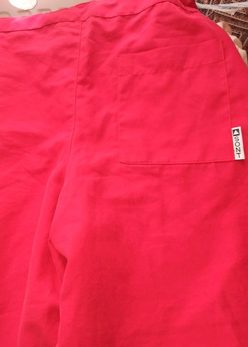 Kadın Kırmızı Kapri - Görsel 7