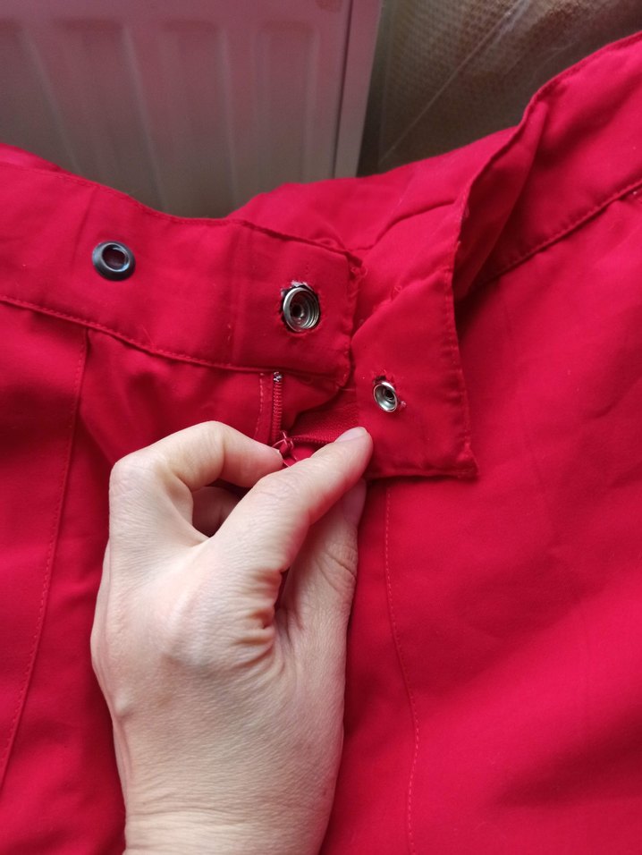 Kadın Kırmızı Kapri - Görsel 3