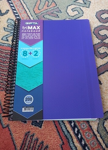 Separatörlü Defter 