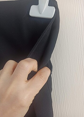 38 Beden siyah Renk Cepli kısa siyah etek