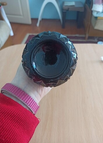 Beden siyah Renk Cam siyah vazo
