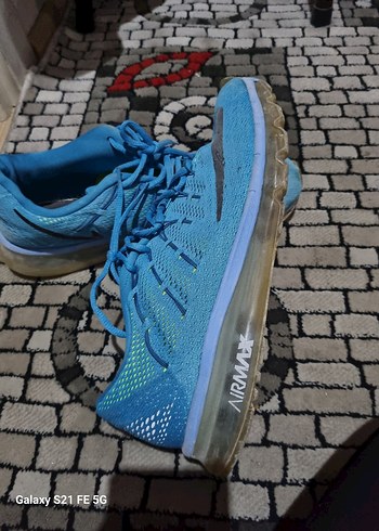 45 Beden mavi Renk Nike Mavi Bağcıklı erkek Spor Ayakkabı