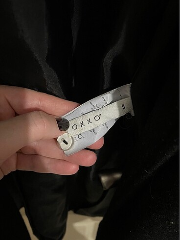 s Beden siyah Renk Oxxo ince kaban