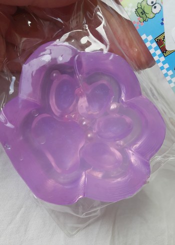 Beden Mor Kelebekli pati squishy sukuşi
