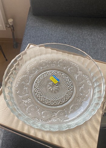 Beyaz Desensiz Cam Tabak - Görsel 4