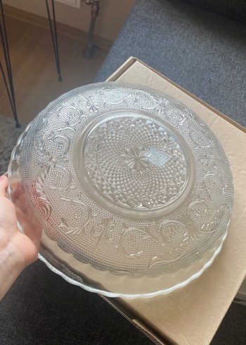 Beyaz Desensiz Cam Tabak - Görsel 5