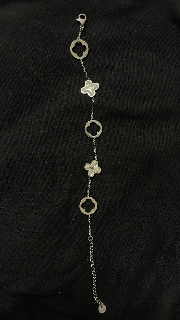 Zincir Detaylı Minimalist Kadın Bileklik - Görsel 3