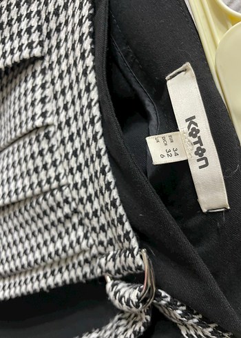 Siyah Pilili Mini Etek - Görsel 7