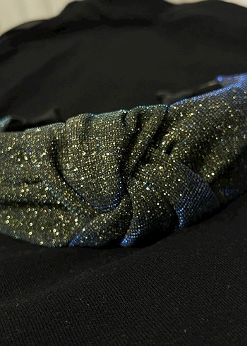 Boncuk Detaylı Gotik Siyah Saç Aksesuarı - Görsel 10