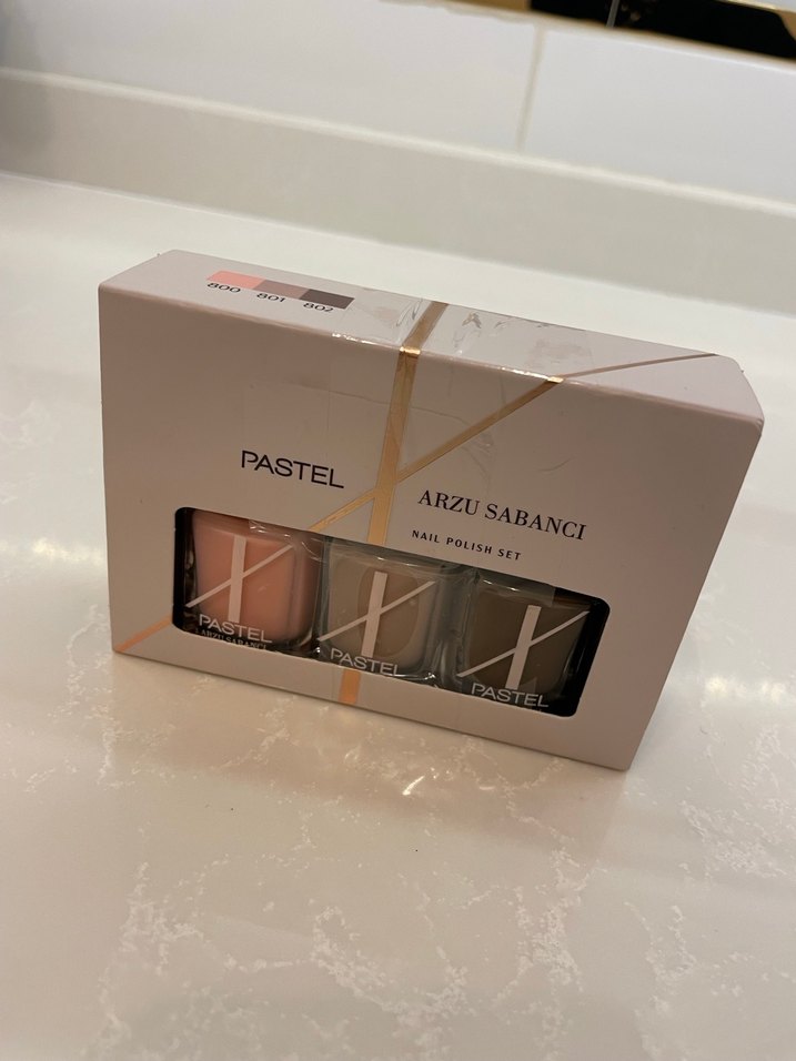 Pastel Arzu Sabancı 3'lü Oje Seti Beige - Görsel 3