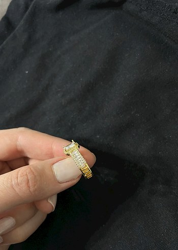 Düğün İçin Parlak Altın Kadın Yüzük - Görsel 3